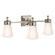 Siena Three Light Wall Sconce in Polished Nickel (268|SS 2003PN-WG)