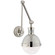 Hicks One Light Wall Sconce in Polished Nickel (268|TOB 2090PN-WG)