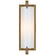 Calliope Bath One Light Bath Sconce in Hand-Rubbed Antique Brass (268|TOB 2184HAB-WG)