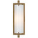 Calliope Bath One Light Bath Sconce in Hand-Rubbed Antique Brass (268|TOB 2184HAB-WG)