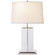 crystal block Two Light Table Lamp in Crystal (268|TOB 3030CG-C)