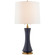 Elena Two Light Table Lamp in Denim Porcelain (268|TOB 3655DM-L)