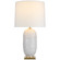 Incasso LED Table Lamp in Plaster White (268|TOB 3685PW-L)