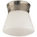 Perry Street One Light Ceiling Mount in Antique Nickel (268|TOB 4000AN)