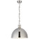 Hicks Two Light Pendant in Polished Nickel (268|TOB 5071PN)