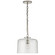 Katie Dome One Light Pendant in Polished Nickel (268|TOB 5226PN/G5-SG)