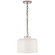 Katie Dome One Light Pendant in Polished Nickel (268|TOB 5226PN/G5-WG)