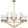 Marais 12 Light Chandelier in Hand-Rubbed Antique Brass (268|TOB 5303HAB-CG)