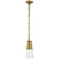 Robinson One Light Pendant in Hand-Rubbed Antique Brass (268|TOB 5751HAB-CG)