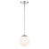 Niveous LED Pendant in Brushed Nickel (34|PD-52307-BN)