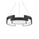 Trap LED Pendant in Black (34|PD-95838-BK)