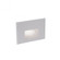 Ledme Step And Wall Lights LED Step and Wall Light in White on Aluminum (34|WL-LED101F-AM-WT)