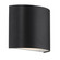 Pocket LED Wall Sconce in Black (34|WS-30907-BK)