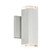 Block LED Wall Light in Brushed Aluminum (34|WS-W61808-AL)