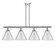 Ballston Urban Four Light Island Pendant in Polished Chrome (405|916-4I-PC-G42-L)
