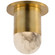 Melange LED Flush Mount in Antique-Burnished Brass (268|KW 4018AB-ALB)