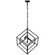 Cubed LED Pendant in Aged Iron (268|KW 5024AI-CG)