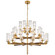 Liaison 32 Light Chandelier in Antique-Burnished Brass (268|KW 5202AB-CG) Liaison 32 Light Chandelier in Antique-Burnished Brass (268|KW 5202AB-CG)
