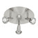 Mirage LED Cluster Spot in Brushed Steel (18|52221LEDDLP-BS)