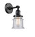 Franklin Restoration LED Wall Sconce in Matte Black (405|203SW-BK-G184S-LED)