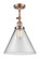 Franklin Restoration LED Semi-Flush Mount in Antique Copper (405|201F-AC-G42-L)