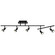 Viper LED Semi Flush Mount in Black (18|52042LEDDLP-BL)