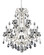 Bedetti 12 Light Chandelier in Two Tone Silver (238|023952-017-FR001)