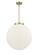 Essex LED Pendant in Antique Brass (405|221-3S-AB-G201-18-LED)
