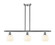 Ballston Three Light Island Pendant in Polished Chrome (405|516-3I-PC-G124-6)