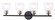 Winsley Four Light Wall Lamp in Coal w/Stained Brass (7|2434-878)