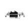 Precision LED Housing with Light Engine in Black (34|MT4LD216NE-F27-BK)