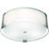Tara LED Flush Mount in Brushed Steel (18|50121LEDDLP-BS/OPL)