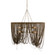 Layla Four Light Pendant in Antique Brass (314|46643)