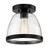 Lodie One Light Flushmount in Flat Black (46|X1410-FB)