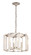 Carson Four Light Chandelier in Polished Nickel (60|8854-PN)