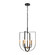 Heathrow Three Light Pendant in Matte Black (45|15456/3)