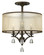 Mime LED Semi-Flush Mount in French Bronze (138|FR45601FBZ)