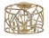 Eve LED Flush Mount in Champagne Gold (138|FR46801CPG)