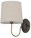 Scatchard One Light Wall Sconce in Brown Gloss (30|GS725-BR)