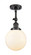 Franklin Restoration One Light Semi-Flush Mount in Oil Rubbed Bronze (405|201F-OB-G201-8)