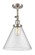 Franklin Restoration LED Semi-Flush Mount in Brushed Satin Nickel (405|201F-SN-G44-L)