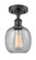 Ballston LED Semi-Flush Mount in Matte Black (405|516-1C-BK-G104-LED)