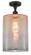 Ballston One Light Semi-Flush Mount in Oil Rubbed Bronze (405|516-1C-OB-G116-L)