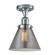 Franklin Restoration LED Semi-Flush Mount in Polished Chrome (405|517-1CH-PC-G43-LED)