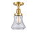 Franklin Restoration LED Semi-Flush Mount in Satin Gold (405|517-1CH-SG-G192-LED)