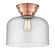 Franklin Restoration One Light Flush Mount in Antique Copper (405|623-1F-AC-G74-L)