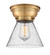 Franklin Restoration LED Flush Mount in Brushed Brass (405|623-1F-BB-G44-LED)