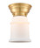 Franklin Restoration LED Flush Mount in Satin Gold (405|623-1F-SG-G181-LED)