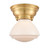 Franklin Restoration One Light Flush Mount in Satin Gold (405|623-1F-SG-G321)