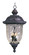Carriage House DC Three Light Outdoor Hanging Lantern in Oriental Bronze (16|3427WGOB)